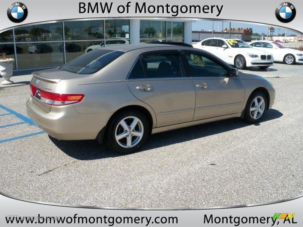 2003 Accord EX Sedan - Desert Mist Metallic / Ivory photo #3