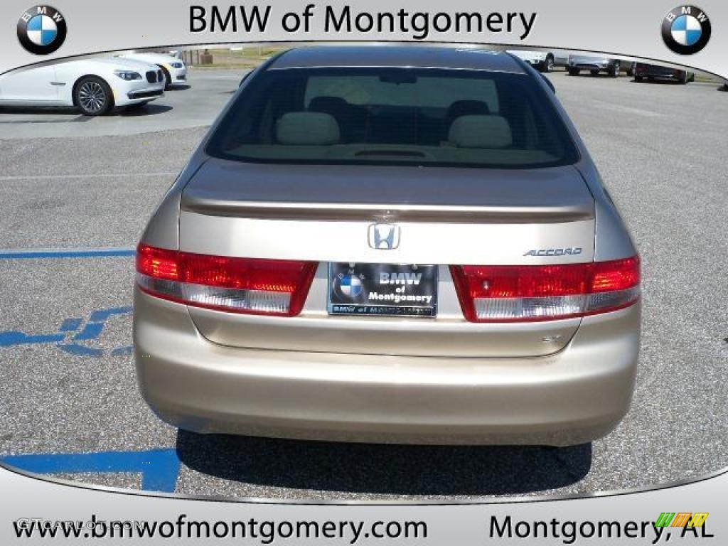 2003 Accord EX Sedan - Desert Mist Metallic / Ivory photo #5