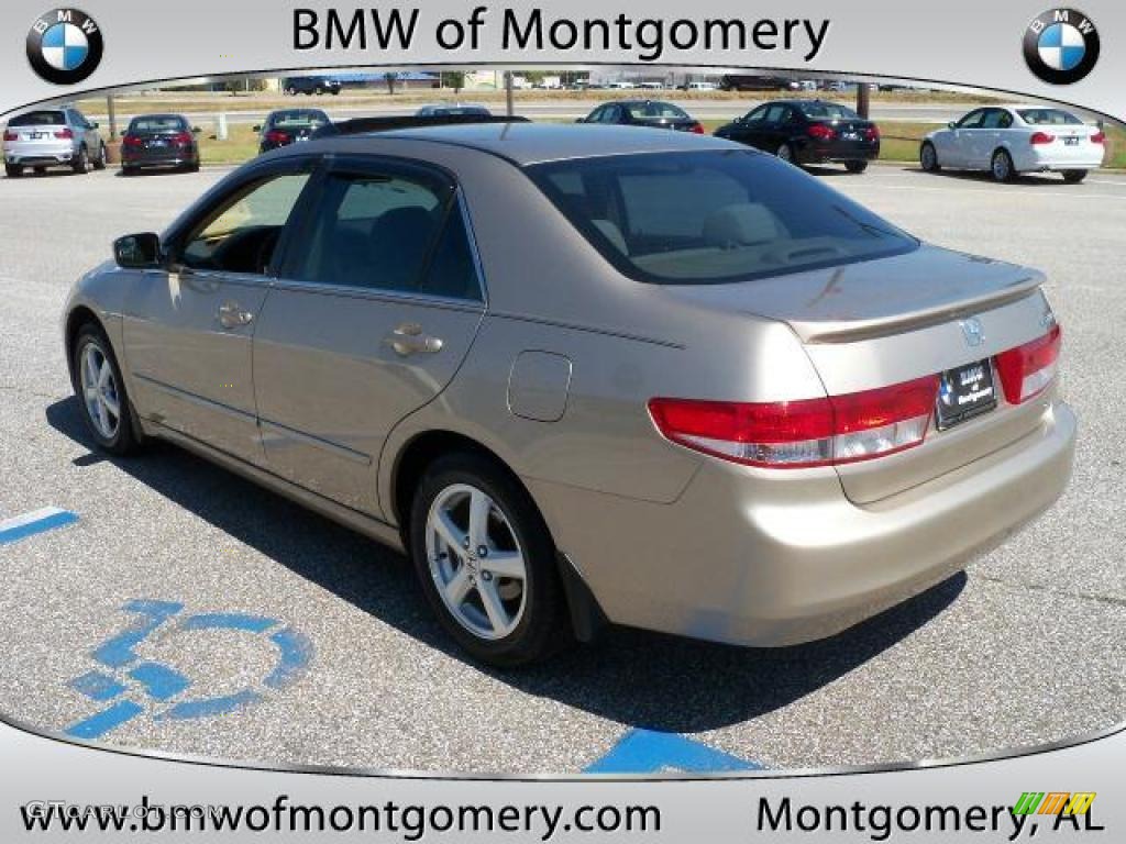 2003 Accord EX Sedan - Desert Mist Metallic / Ivory photo #6