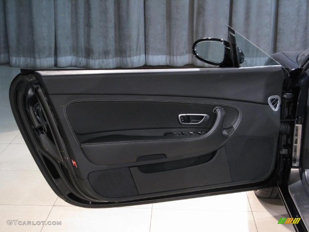 2009 Bentley Continental GTC Standard Continental GTC Model Beluga Door Panel Photo #37436138