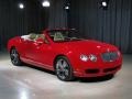 2007 St. James Red Bentley Continental GTC   photo #3