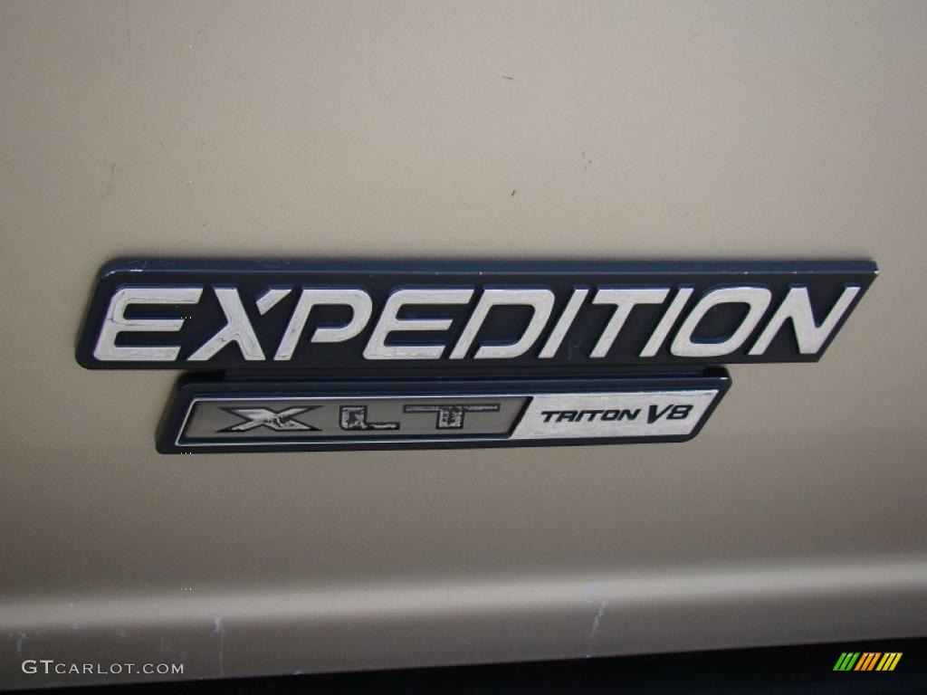 2000 Expedition XLT - Harvest Gold Metallic / Medium Parchment photo #38