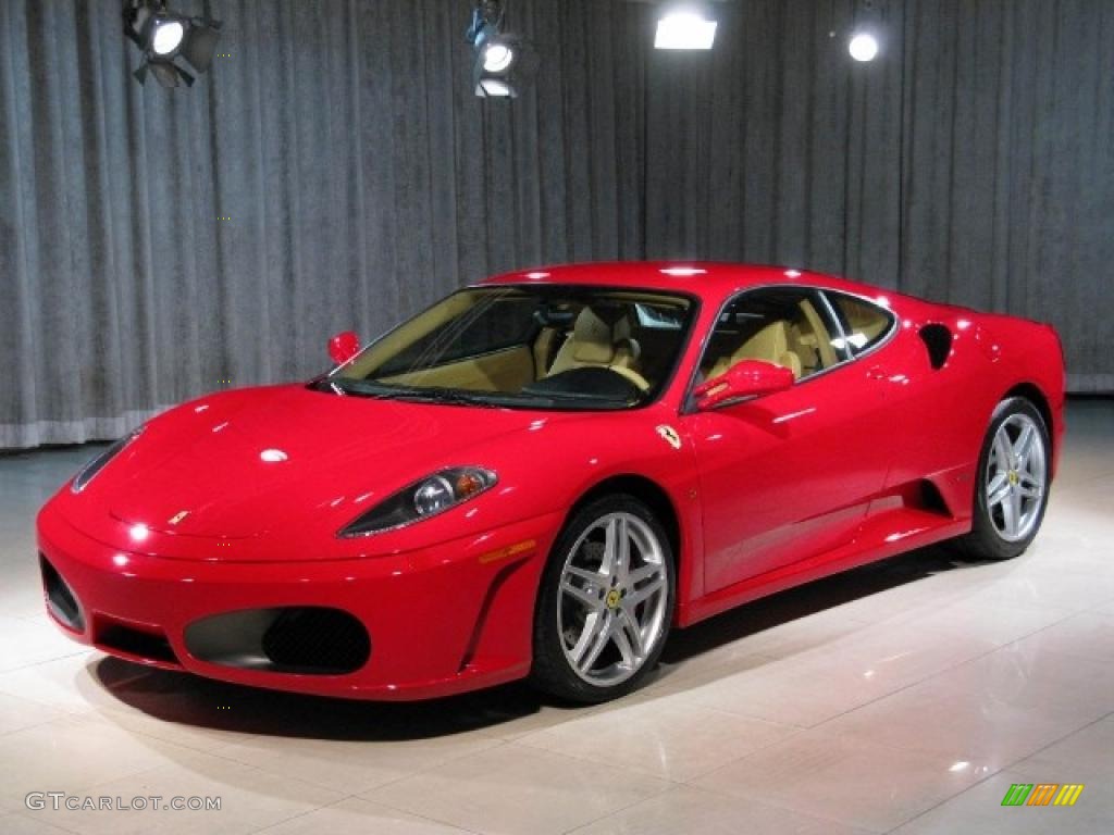 2007 F430 Coupe - Red / Beige photo #1