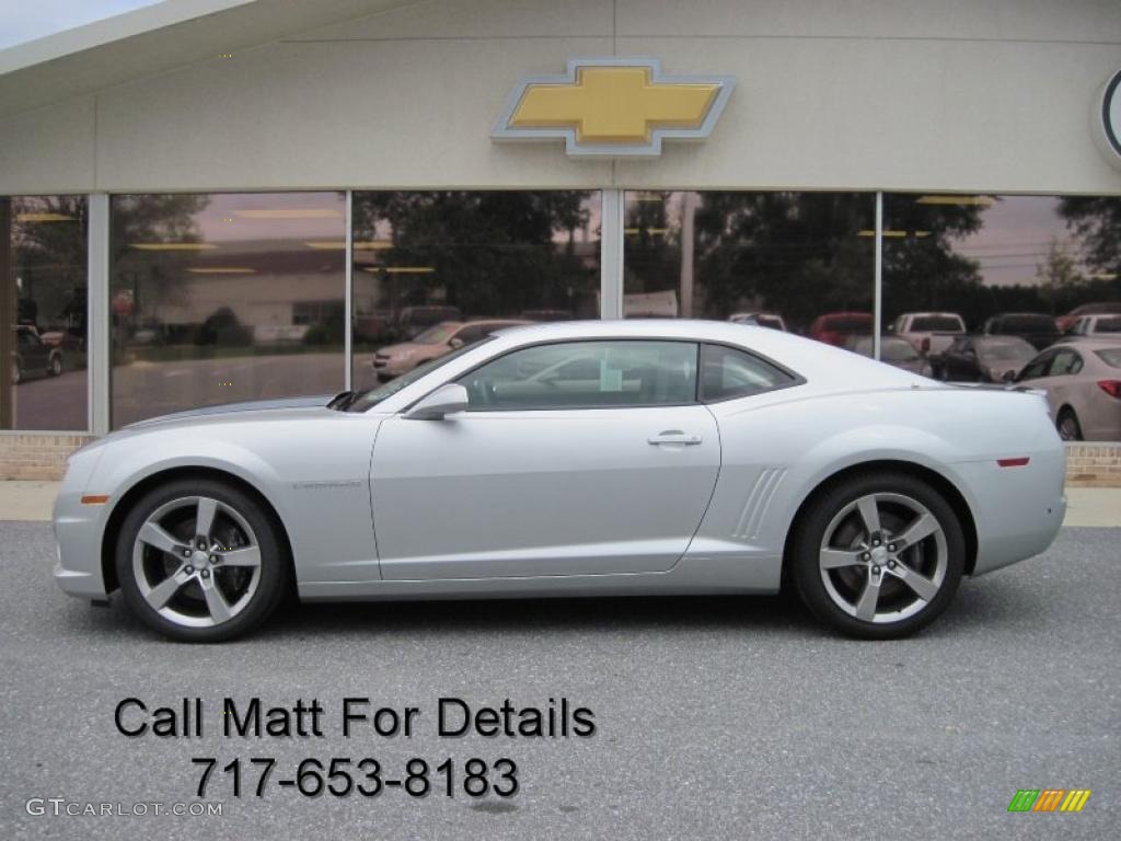 2010 Camaro SS/RS Coupe - Silver Ice Metallic / Gray photo #1