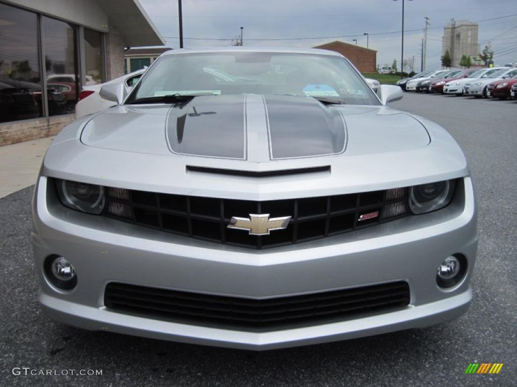 2010 Camaro SS/RS Coupe - Silver Ice Metallic / Gray photo #3