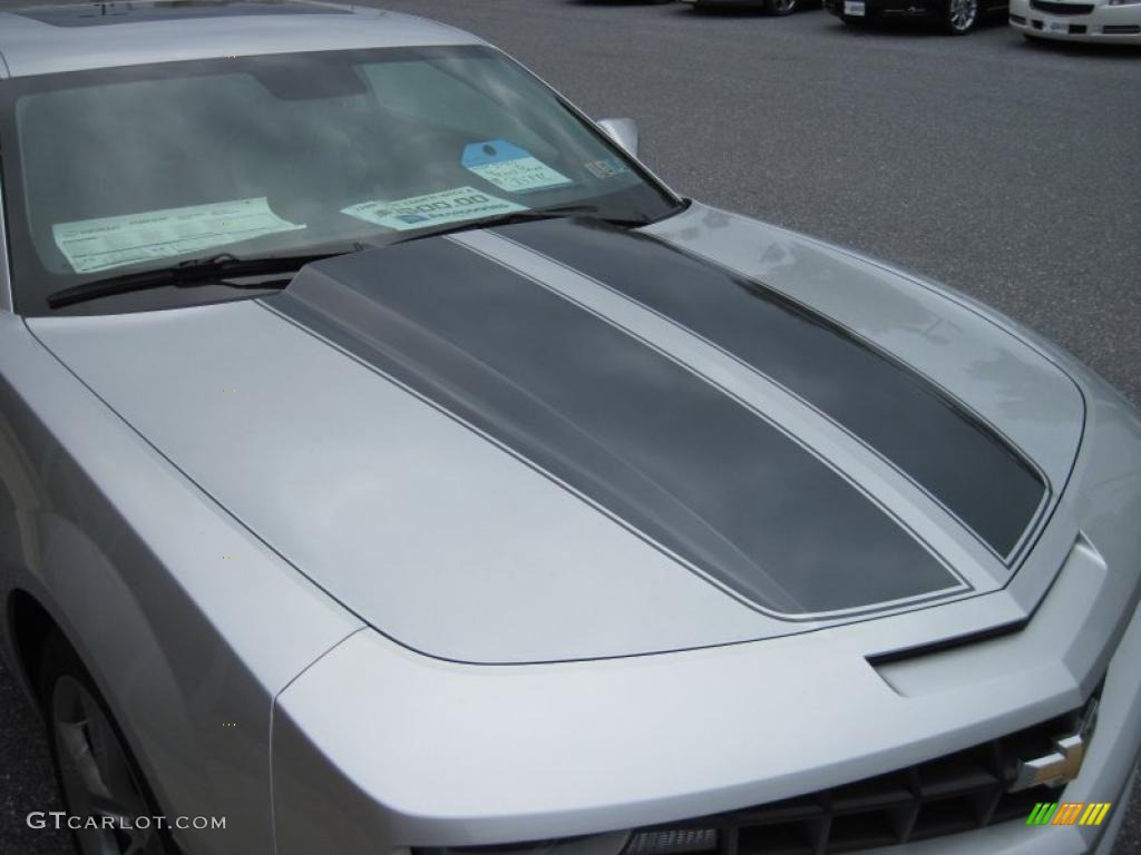 2010 Camaro SS/RS Coupe - Silver Ice Metallic / Gray photo #4