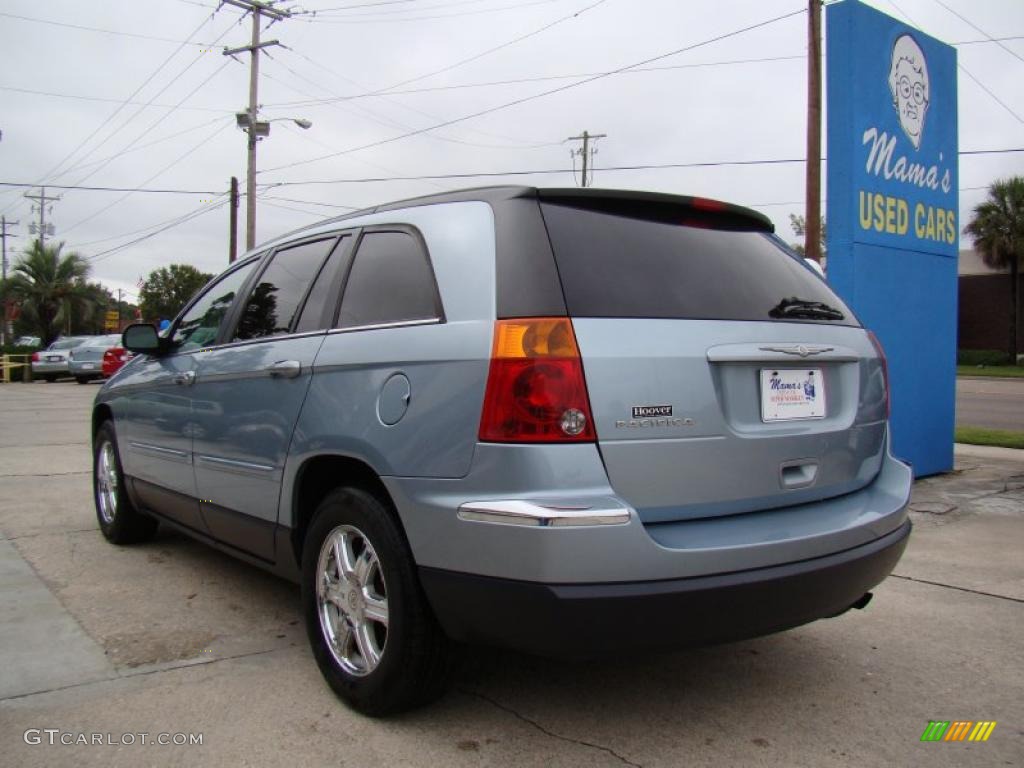 2004 Pacifica  - Butane Blue Pearl / Light Taupe photo #6