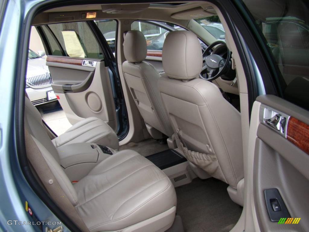 2004 Pacifica  - Butane Blue Pearl / Light Taupe photo #16