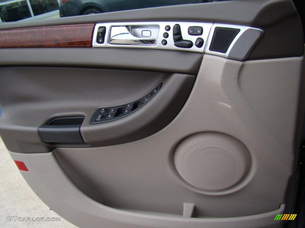 2004 Pacifica  - Butane Blue Pearl / Light Taupe photo #22