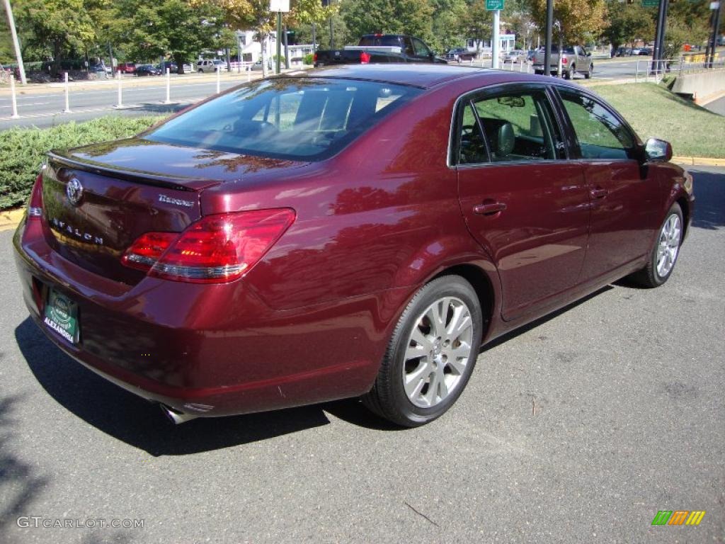 2008 Avalon Touring - Cassis Red Pearl / Graphite Gray photo #5