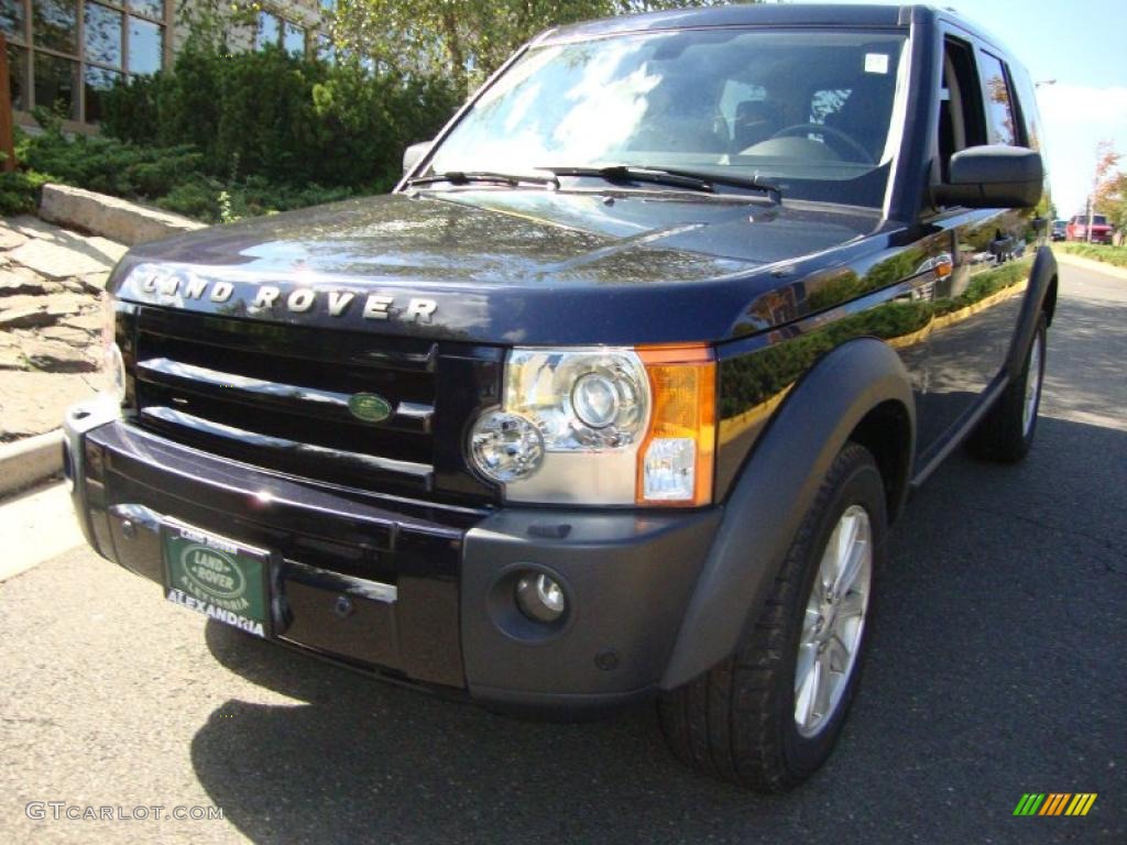 2008 LR3 V8 SE - Buckingham Blue Metallic / Ebony Black photo #1