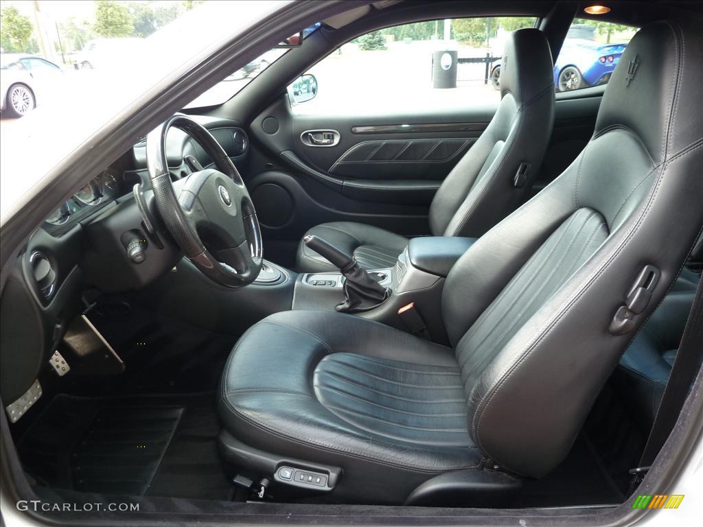 Nero (Black) Interior 2004 Maserati Coupe Cambiocorsa Photo #37443812