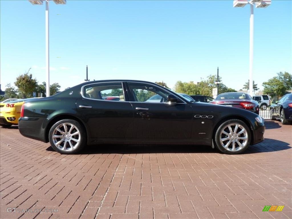 2009 Quattroporte  - Verde Deep Emerald (Green) / Avorio photo #2