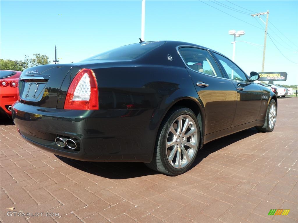 2009 Quattroporte  - Verde Deep Emerald (Green) / Avorio photo #3
