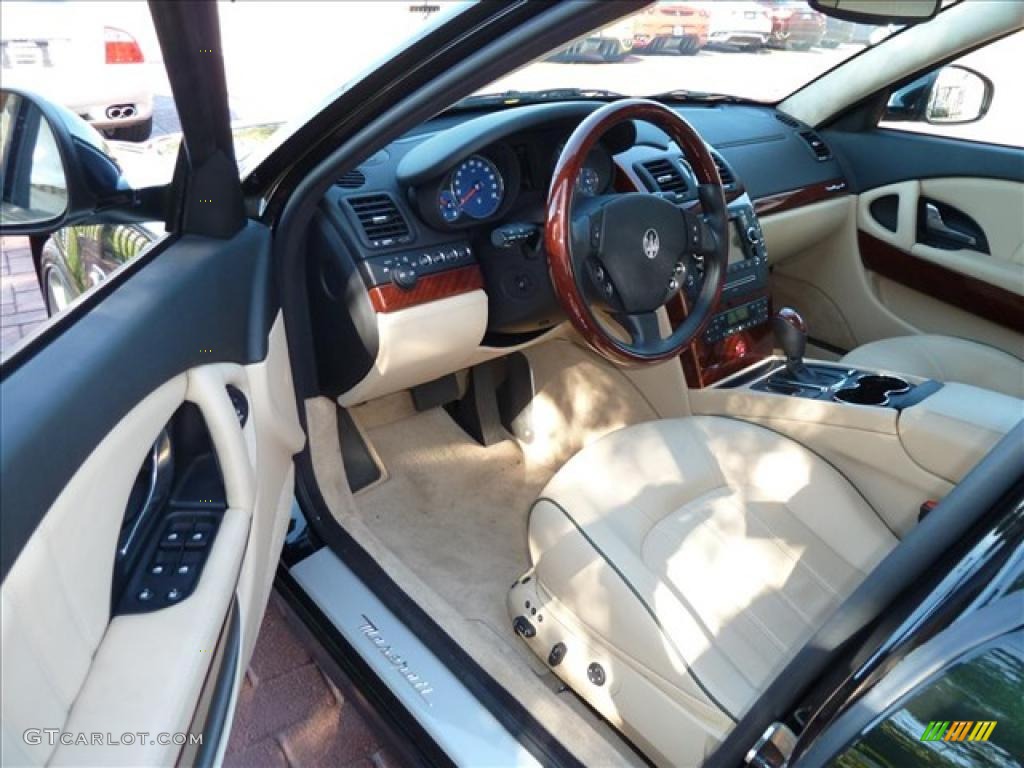 2009 Quattroporte  - Verde Deep Emerald (Green) / Avorio photo #14