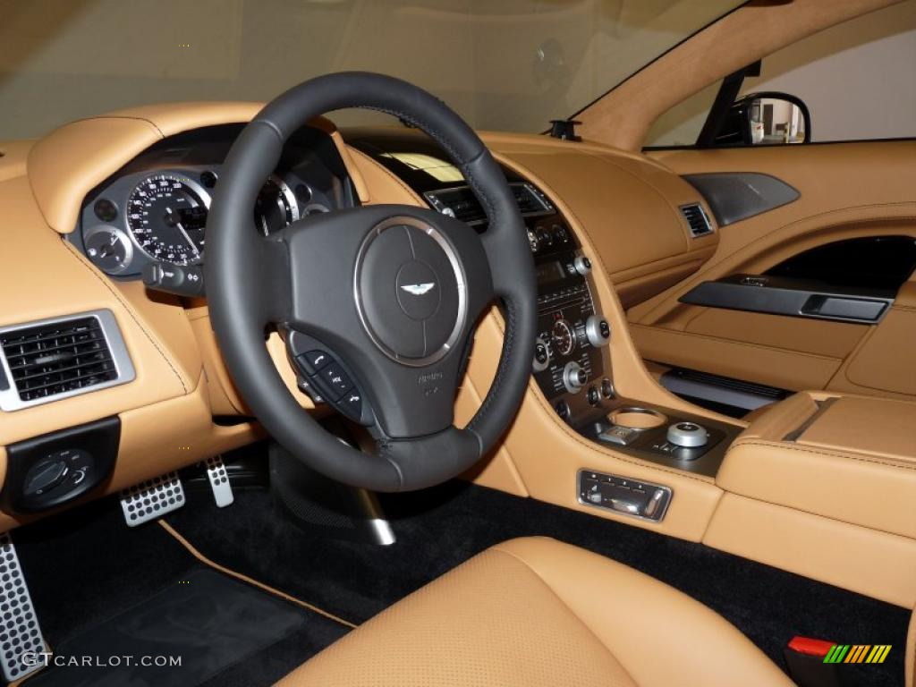 Sahara Tan Interior 2011 Aston Martin Rapide Sedan Photo #37444218