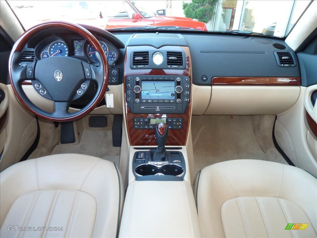 2009 Quattroporte  - Verde Deep Emerald (Green) / Avorio photo #16