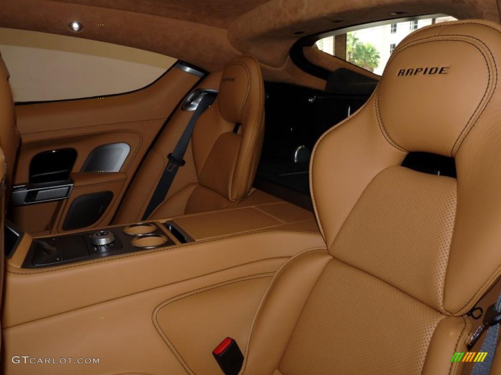Sahara Tan Interior 2011 Aston Martin Rapide Sedan Photo #37444318