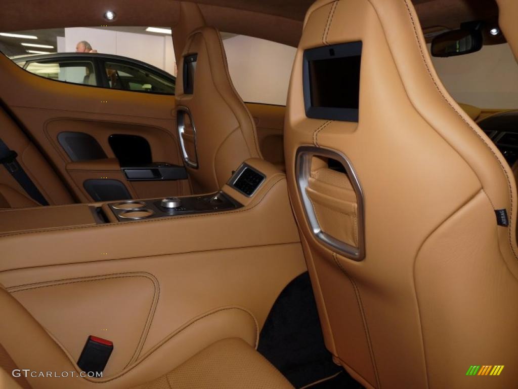 Sahara Tan Interior 2011 Aston Martin Rapide Sedan Photo #37444330