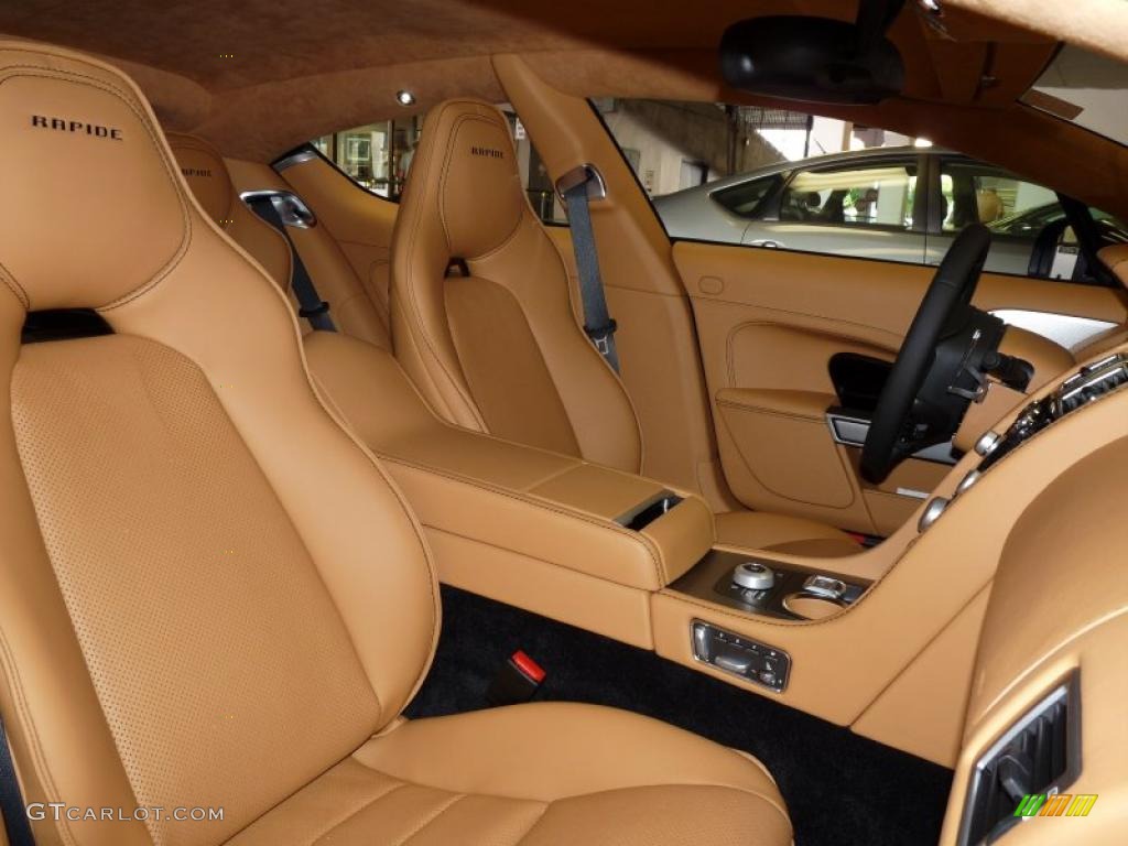 Sahara Tan Interior 2011 Aston Martin Rapide Sedan Photo #37444382