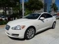 2009 Porcelain White Jaguar XF Premium Luxury  photo #1