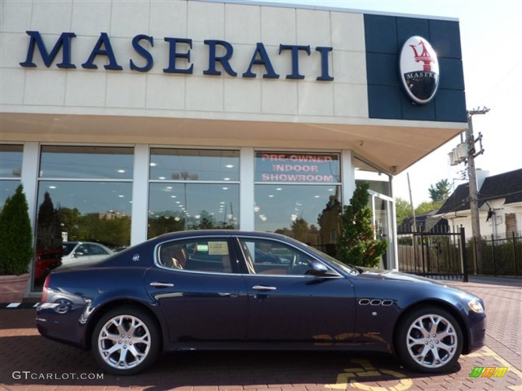 2009 Quattroporte  - Blu Oceano (Blue) / Cuoio photo #1