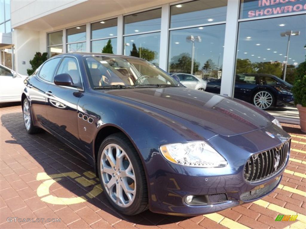 2009 Quattroporte  - Blu Oceano (Blue) / Cuoio photo #2