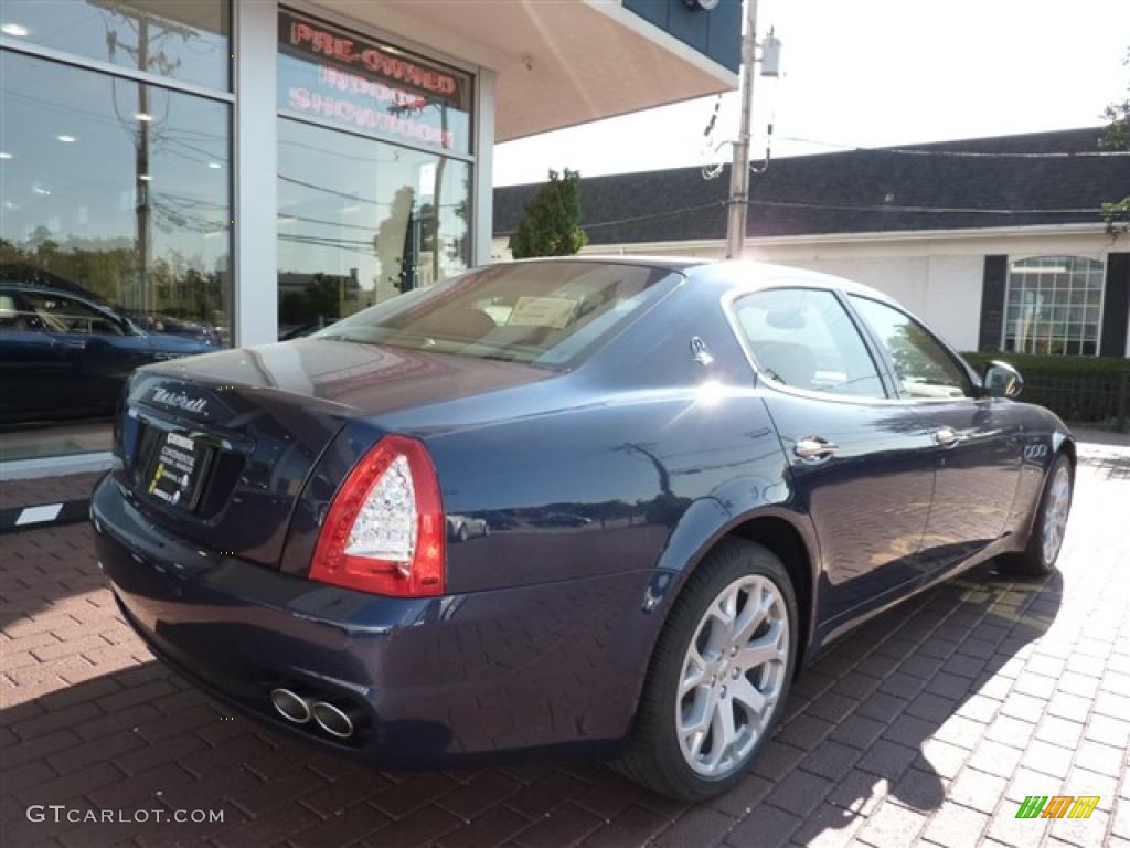 2009 Quattroporte  - Blu Oceano (Blue) / Cuoio photo #3