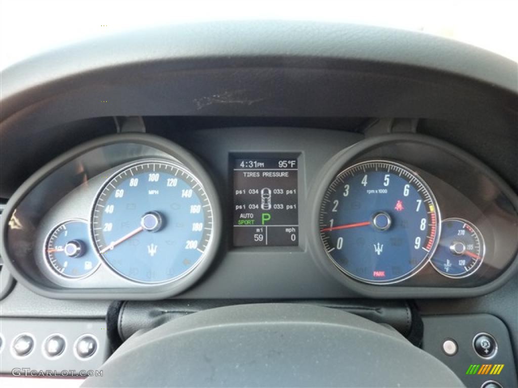2009 Quattroporte  - Blu Oceano (Blue) / Cuoio photo #14