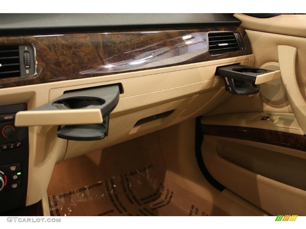 2007 3 Series 328xi Sedan - Black Sapphire Metallic / Beige photo #17