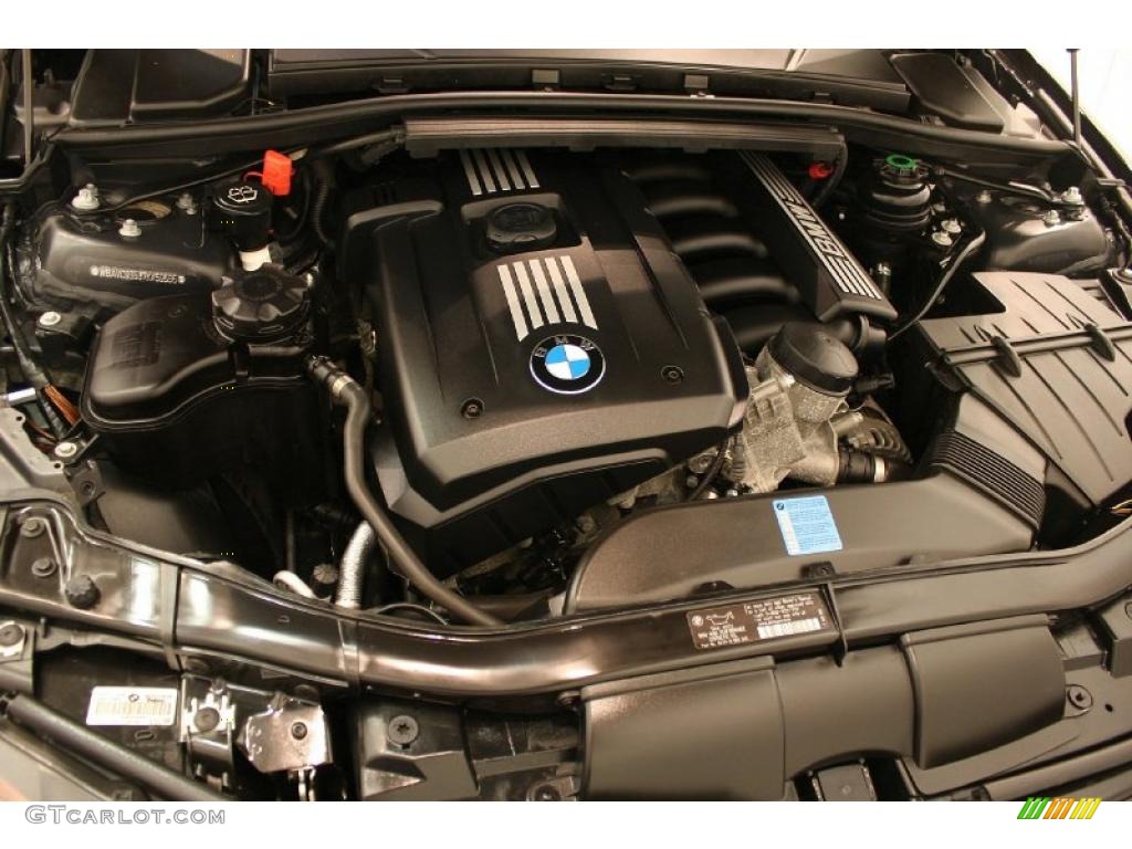 2007 3 Series 328xi Sedan - Black Sapphire Metallic / Beige photo #25