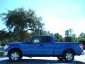 2010 Blue Flame Metallic Ford F150 XLT SuperCab  photo #2
