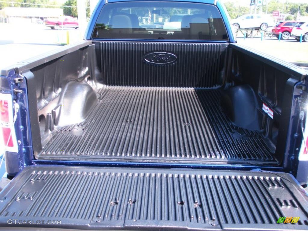 2010 F150 XLT SuperCab - Dark Blue Pearl Metallic / Medium Stone photo #10