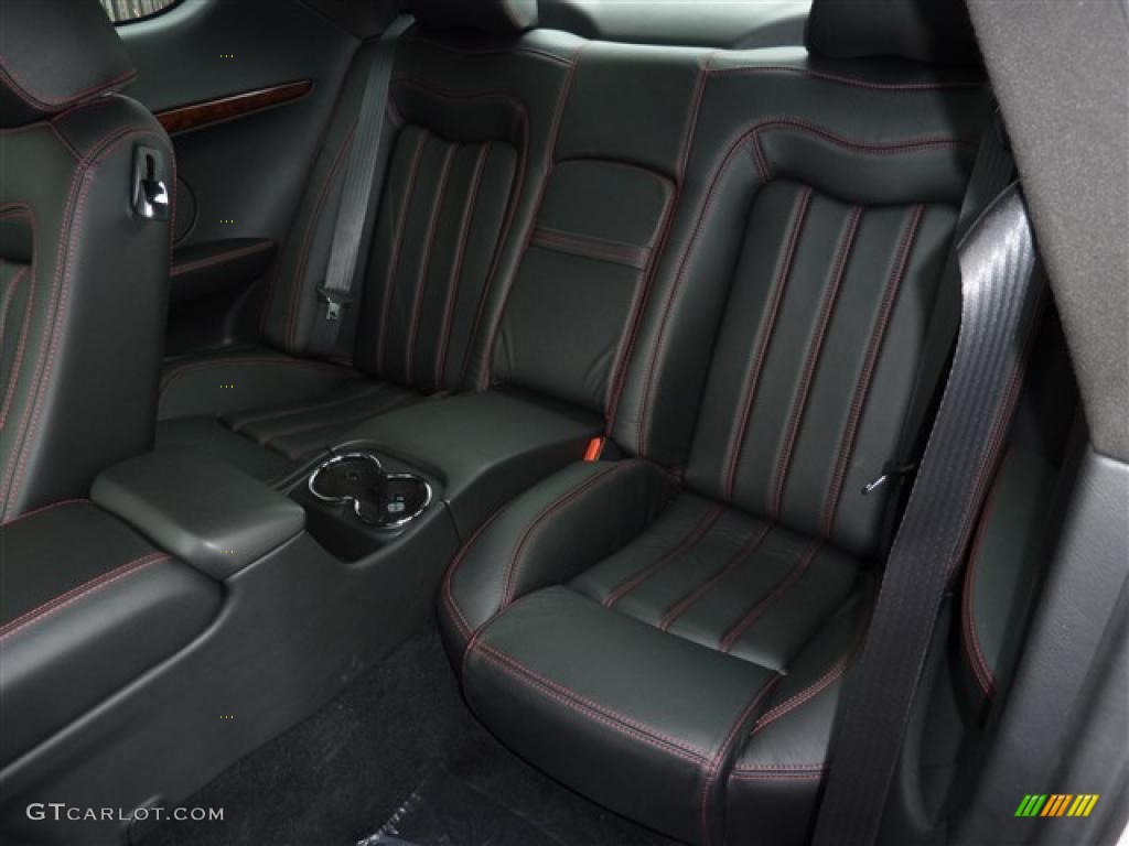 Nero Interior 2010 Maserati GranTurismo Standard GranTurismo Model Photo #37448294