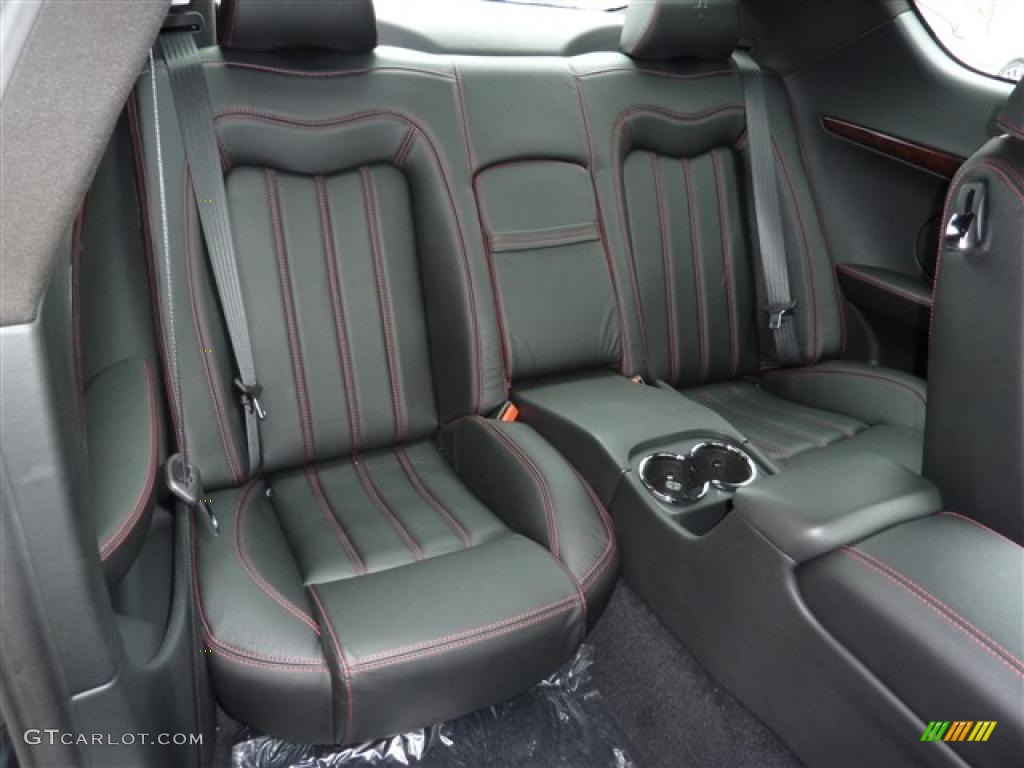 Nero Interior 2010 Maserati GranTurismo Standard GranTurismo Model Photo #37448310