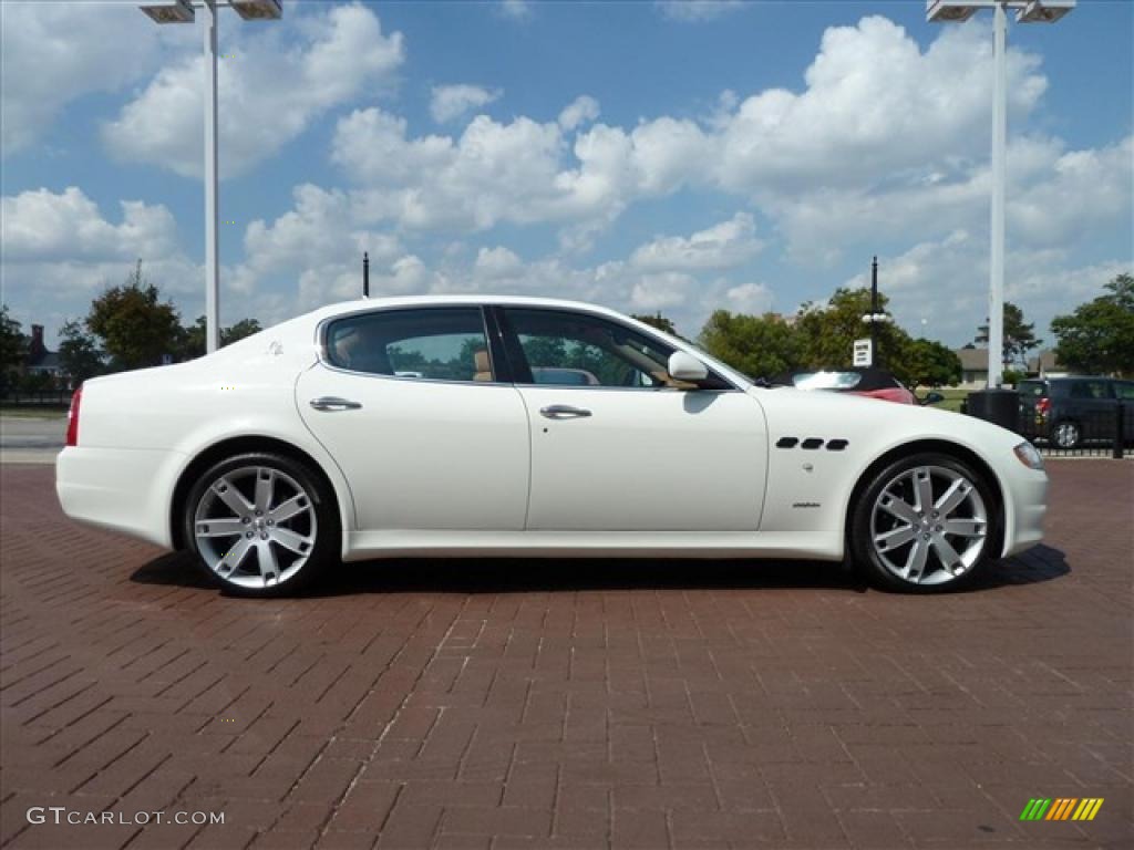 2010 Quattroporte S - White / Cuoio photo #2