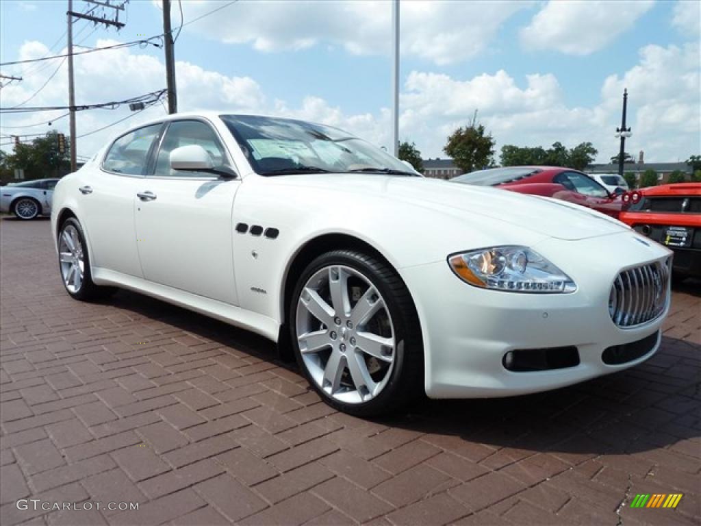 2010 Quattroporte S - White / Cuoio photo #4