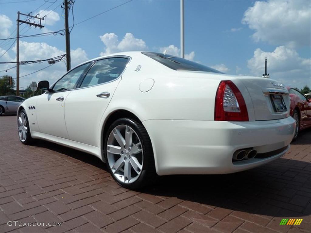 2010 Quattroporte S - White / Cuoio photo #6
