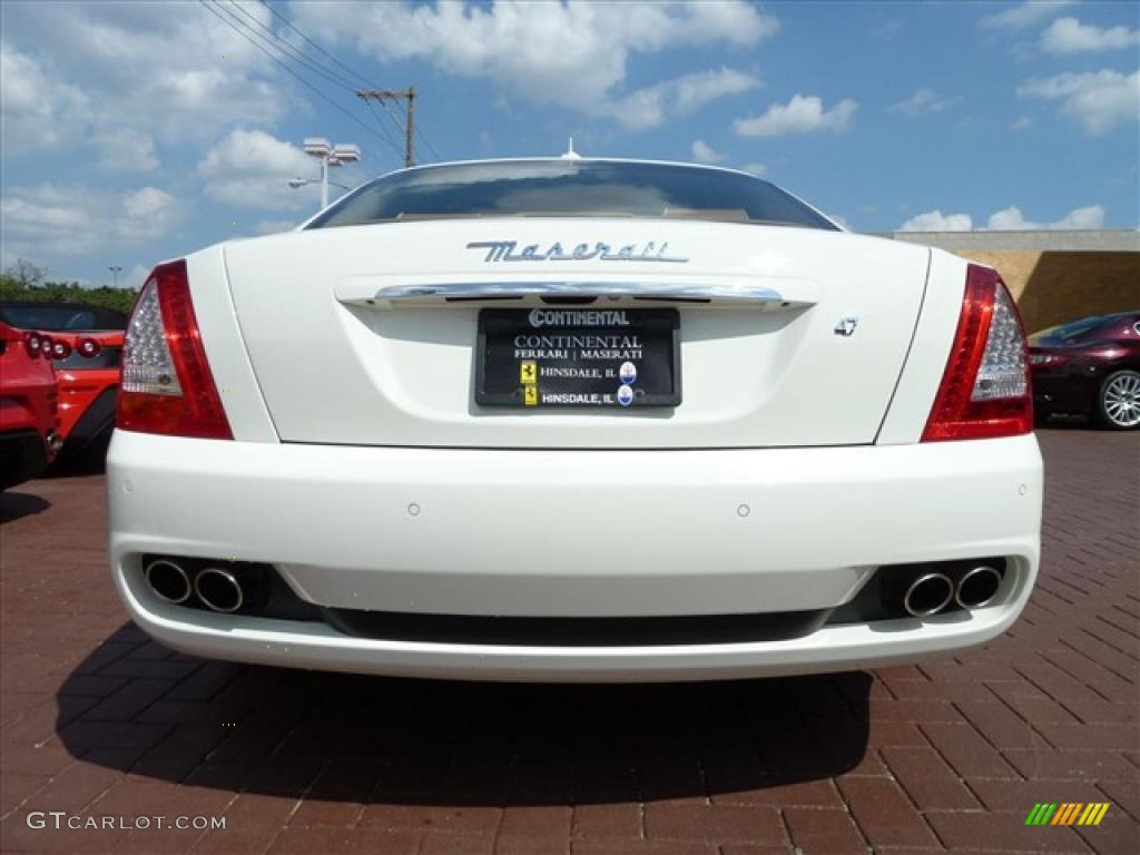 2010 Quattroporte S - White / Cuoio photo #10