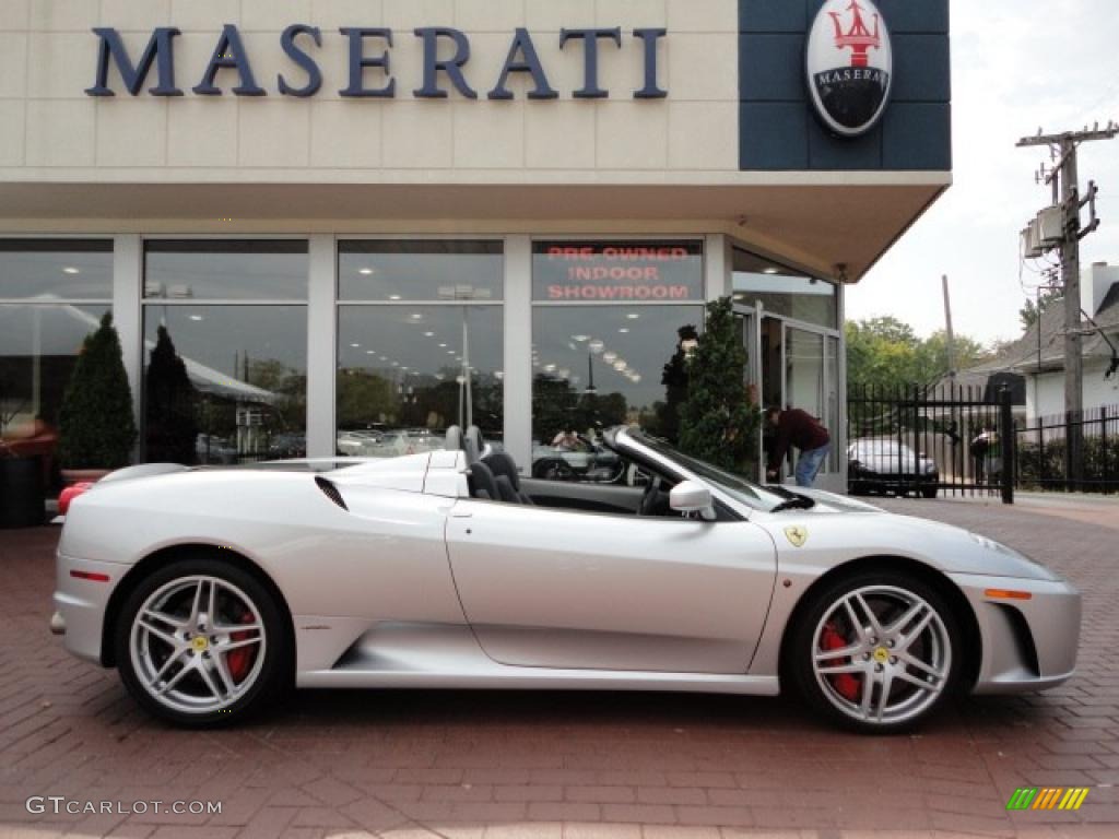 Argento Nurburgring (Silver Metallic) 2006 Ferrari F430 Spider Exterior Photo #37449122