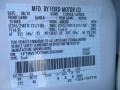 Z1: Oxford White 2011 Ford F350 Super Duty Lariat Crew Cab 4x4 Dually Color Code