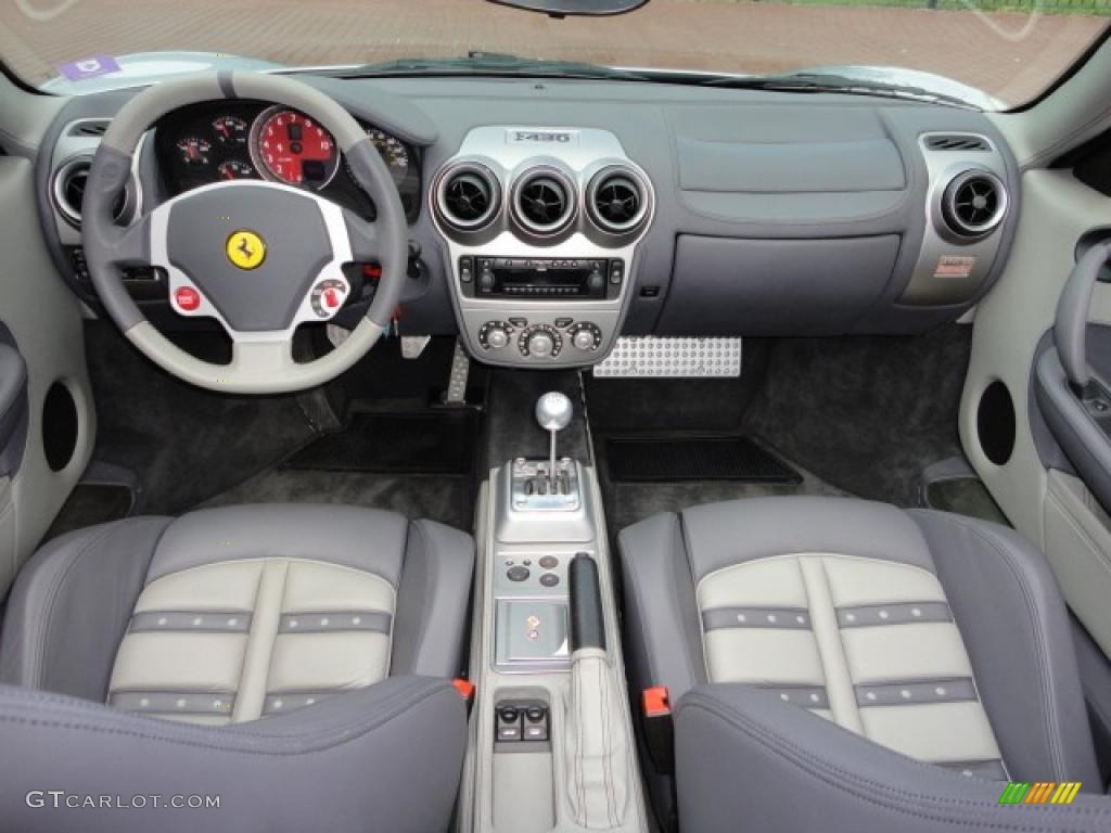 Grigio Medio (Medium Grey) Interior 2006 Ferrari F430 Spider Photo #37449490
