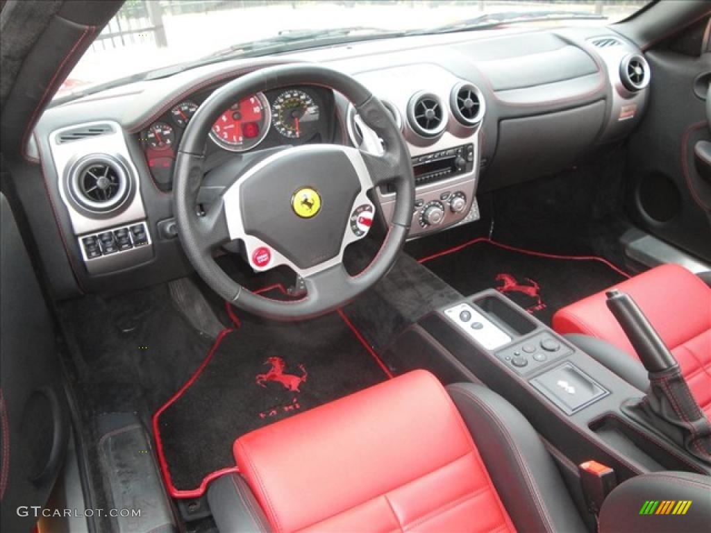 2005 F430 Coupe F1 - Red / Black/Red photo #23