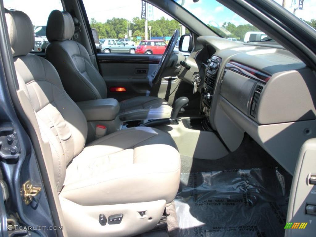 2001 Grand Cherokee Limited 4x4 - Steel Blue Pearl / Sandstone photo #18