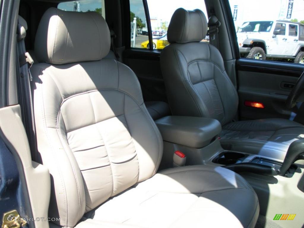 2001 Grand Cherokee Limited 4x4 - Steel Blue Pearl / Sandstone photo #19