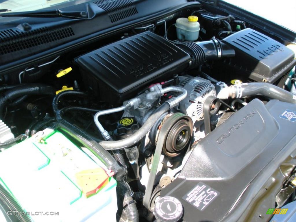 2001 Grand Cherokee Limited 4x4 - Steel Blue Pearl / Sandstone photo #27