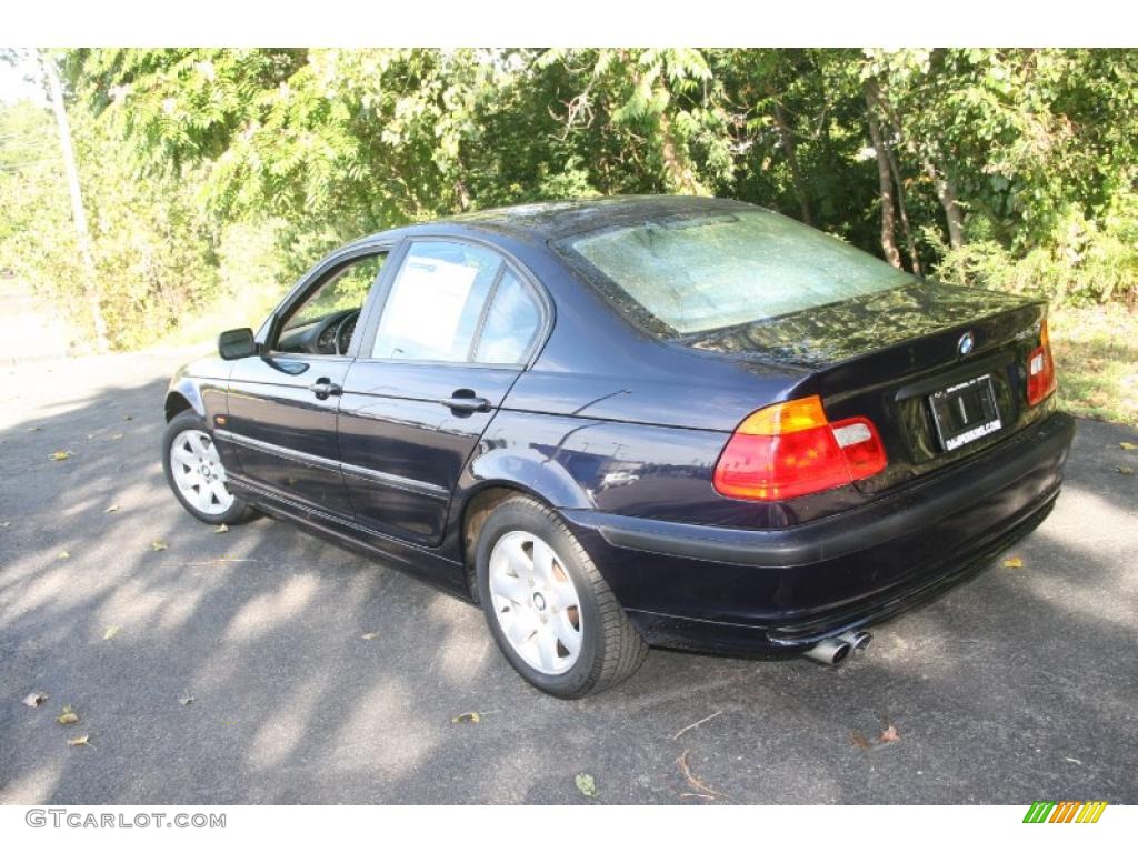 2001 3 Series 325xi Sedan - Orient Blue Metallic / Sand photo #8