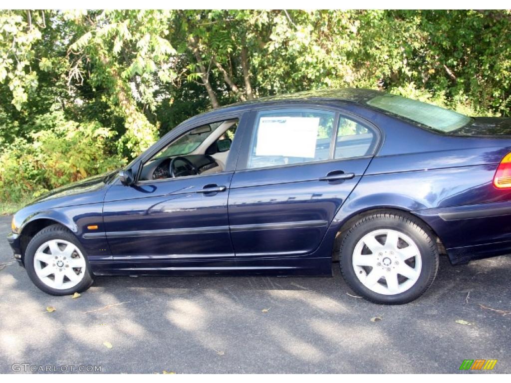 2001 3 Series 325xi Sedan - Orient Blue Metallic / Sand photo #9