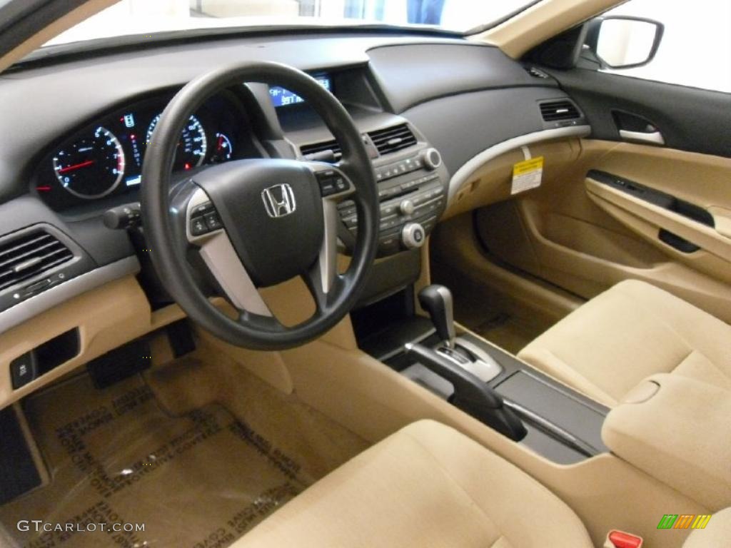 Ivory Interior 2011 Honda Accord LX Sedan Photo #37453201