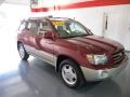 2005 Salsa Red Pearl Toyota Highlander Limited  photo #5
